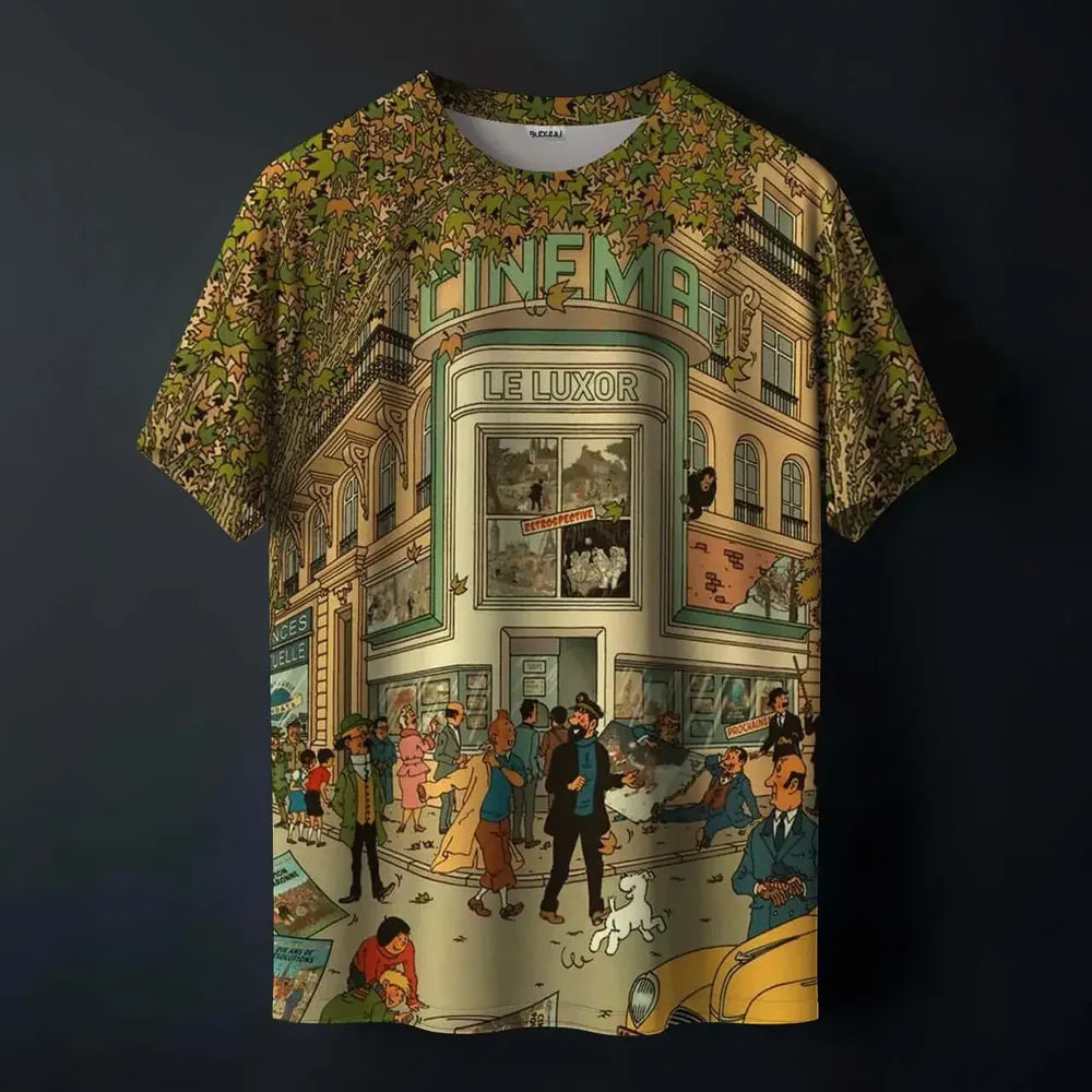 Urbanshirts Hustle and Bustle Printed Tee