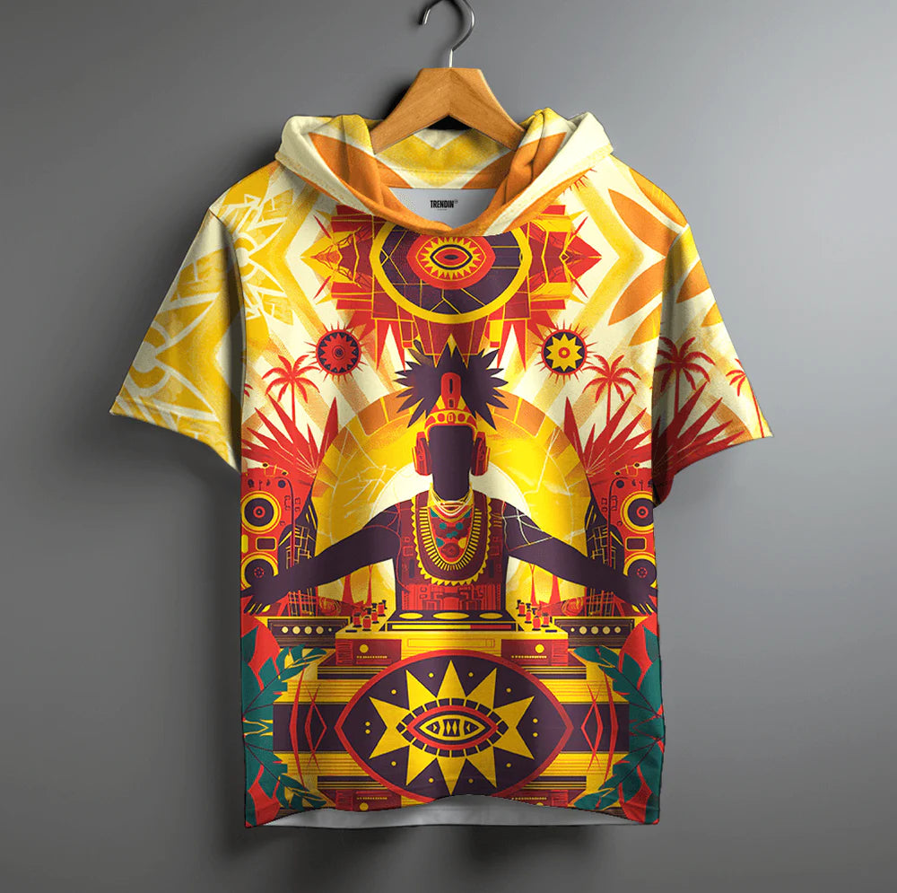 Urbanshirts Digital Noise Oversized Hoodie