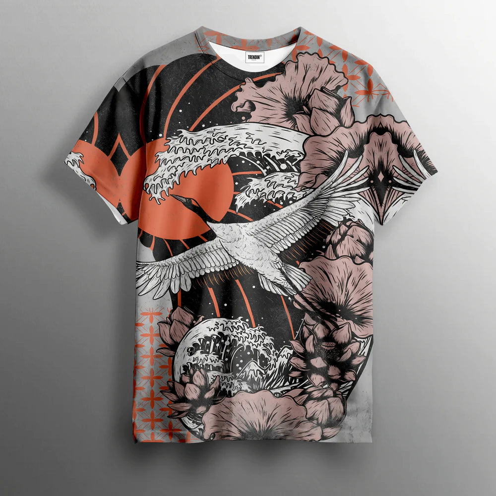 Urbanshirts Radiant Down Printed Tee